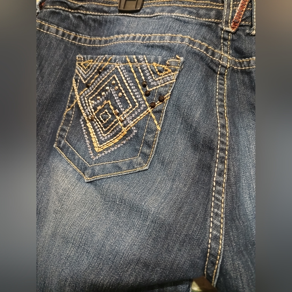 Twenty One Black Regular Low Rise Skinny Jeans Size 15/16 - Picture 5 of 8